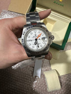 Explorer I Automatic Chronometer White Dial Watch