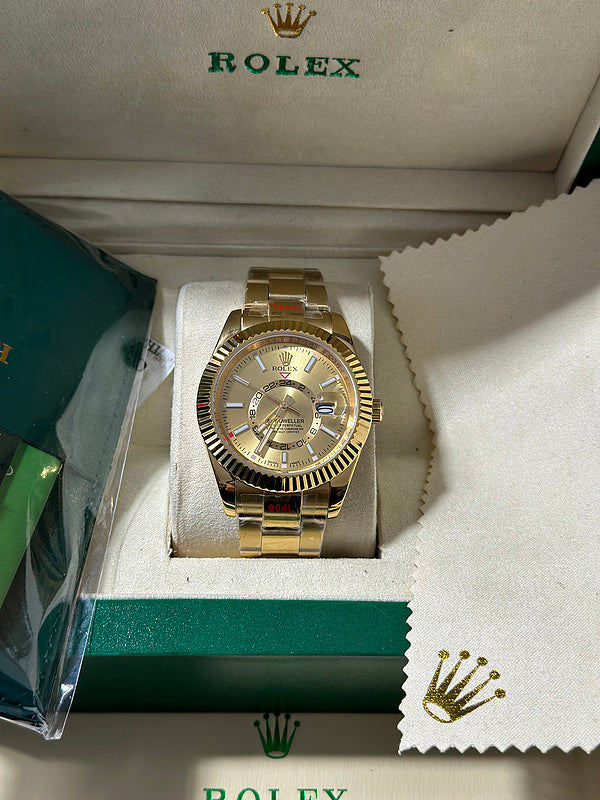 Yellow Gold / Champagne / Oyster Watch