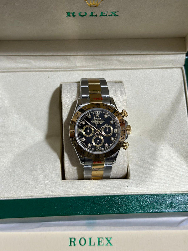 Cosmograph Daytona Two-Tone Stainless Steel & Yellow Gold Case With Oyster Bracelet Watch