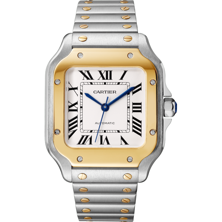 Medium Steel Yellow Gold Mens Watch