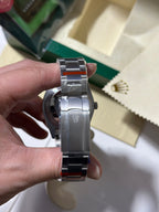 Oyster Perpetual With Black Dial and Oystersteel Bracelet Watch