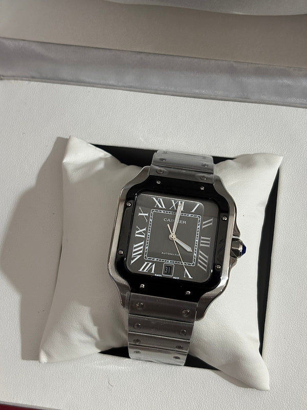 Steel Case With Gray Dial Watch