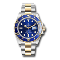 Submariner Date Two-Tone Stainless Steel/Yellow Gold 41mm Rolesor Blue Dial Watch