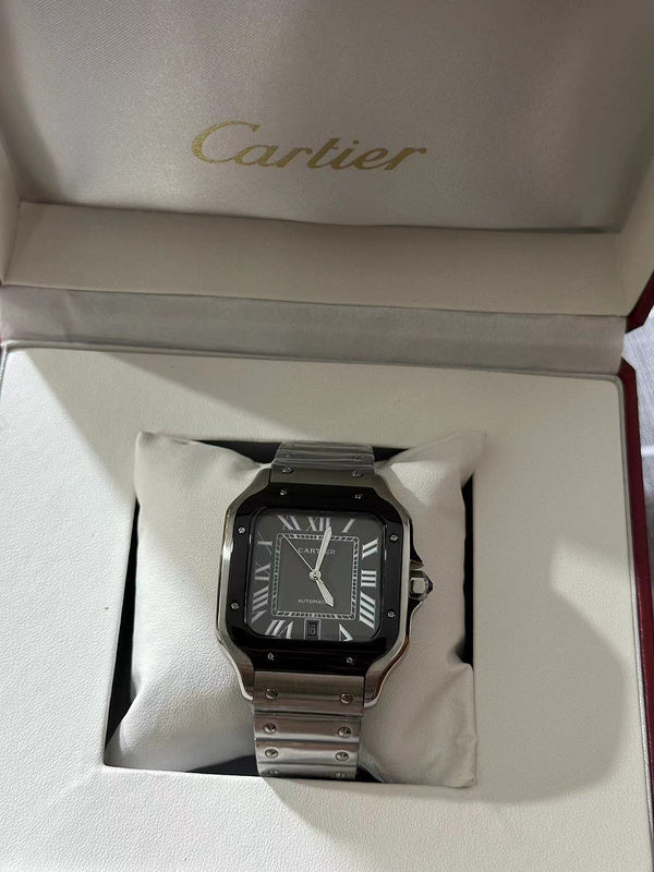 Steel Case With Gray Dial Watch