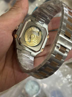 Sunburst Blue Dial Luxury Sports Watch