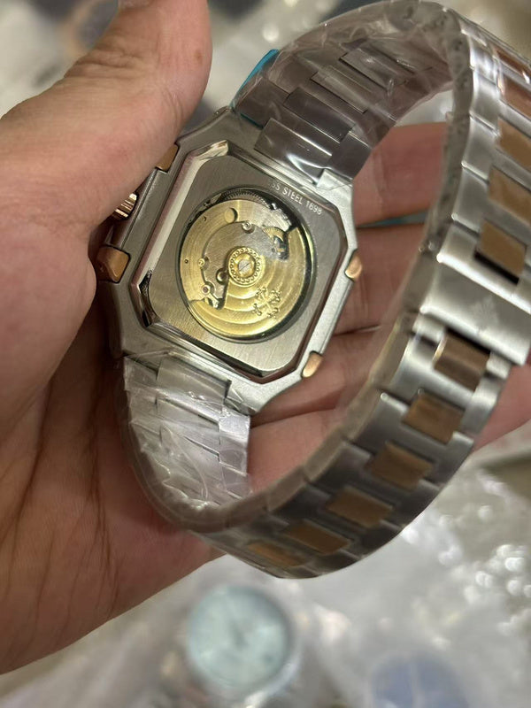 Sunburst Blue Dial Luxury Sports Watch
