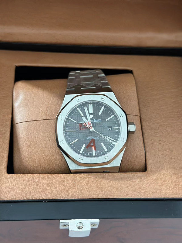 Stainless Steel With Slate Grey Dial Watch