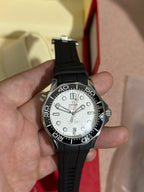 Diver Chronometer with White Dial & Black Ceramic Bezel Watch