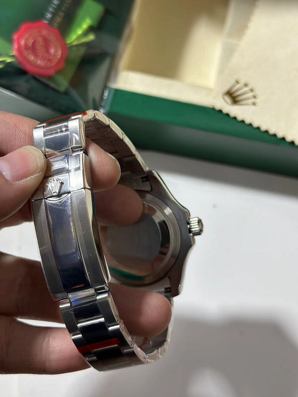 Yacht-Master 40 Stainless Steel Case With Platinum Dial Watch