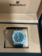 41mm Stainless Steel Black "Grande Tapisserie" Patterned Dial Watch