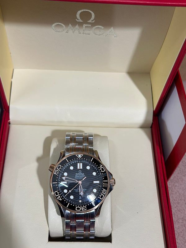 42 mm Steel & Sedna Gold On Steel Watch