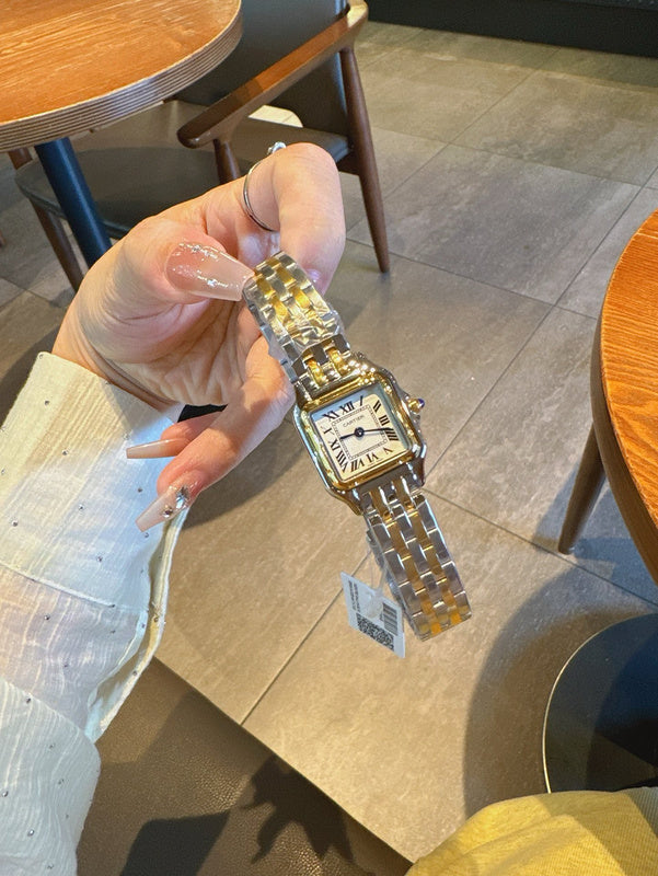 Two-Tone Luxury Bracelet Watch