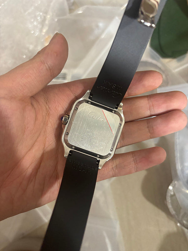 Stainless Steel With Green Dial Watch