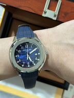 Stainless Steel Blue Dial Luxury Sports Watch