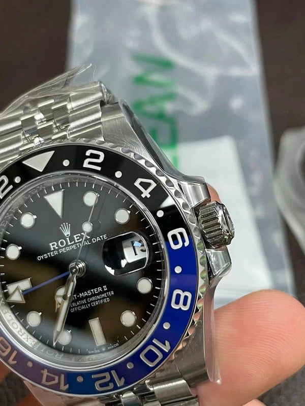 GMT-Master II Batman 40 mm Steel with Black Dial