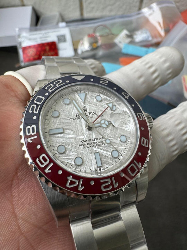 GMT-Master II 126719BLRO White Gold / Pepsi / Meteorite