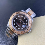 Yacht-Master in Rolesor, Oyster steel & Everose Gold with a Chocolate Dial Watch