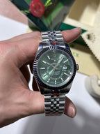 Sky-Dweller Mint Green Dial & Oyster Bracelet Watch