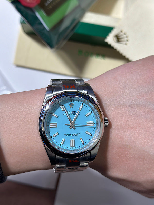 Oyster Perpetual 41 with Turquoise Blue Dial Watch