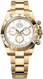 Cosmograph Daytona Yellow Gold With White Dial Watch
