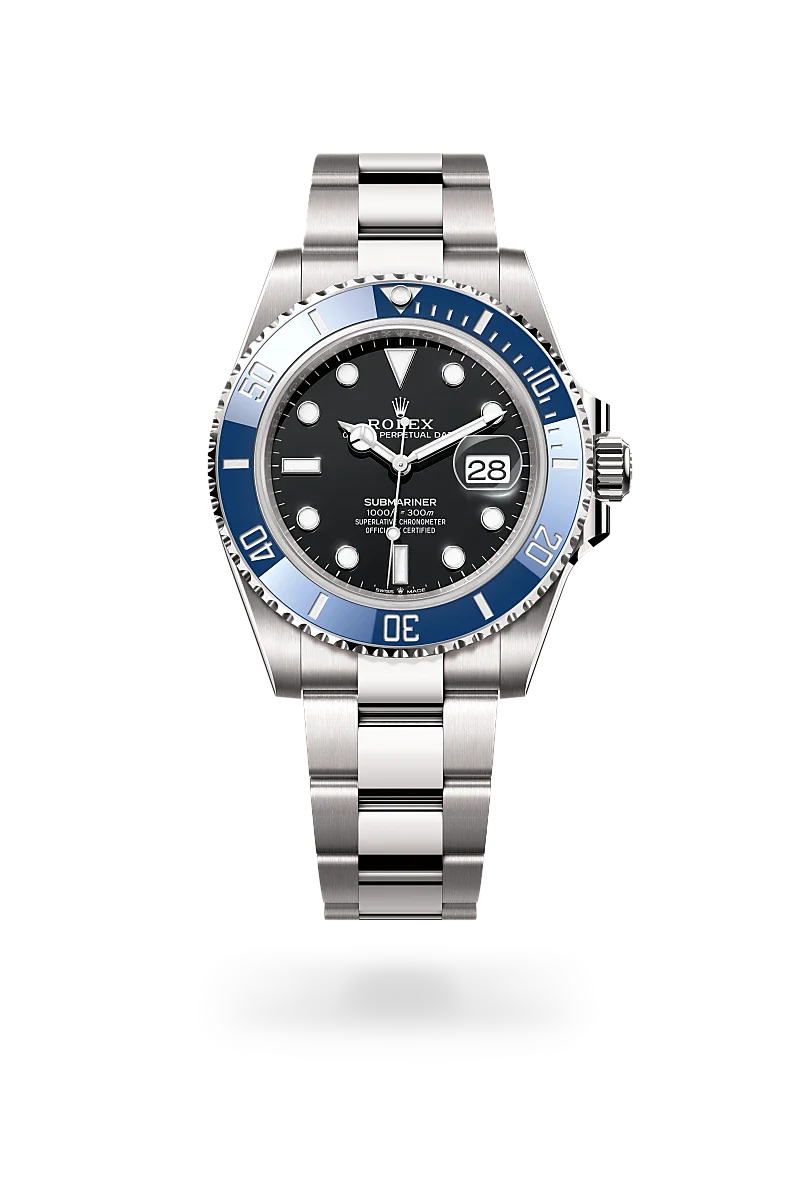 Submariner Date  Oyster, 41 mm, White Gold