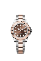 Yacht-Master in Rolesor, Oyster steel & Everose Gold with a Chocolate Dial Watch