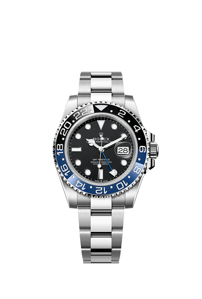 GMT-Master II “Batman” 116710BLNR Black & Blue Cerachrom Bezel Watch