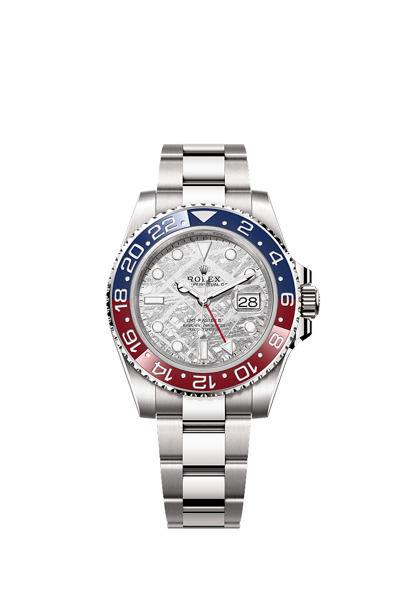 GMT-Master II 126719BLRO White Gold / Pepsi / Meteorite