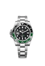 GMT-Master II 40 mm with a Black & Green Cerachrom
