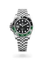 GMT-Master II 40MM Sprite with Black dial & Green, Black bezel