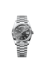 Slate Diamonds Dial Watch