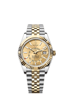 42mm Champagne-Colored Dial & Yellow Rolesor Case Watch