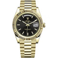 Sky-Dweller Bright Black Dial, Yellow Rolesor, 42.0 mm Watch
