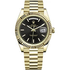 Sky-Dweller Bright Black Dial, Yellow Rolesor, 42.0 mm Watch