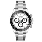 Cosmograph Daytona Stainless Steel White "Panda" Dial Watch