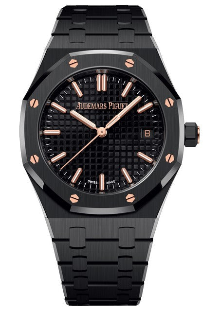 34mm Black Ceramic Watch