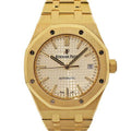 37mm Yellow Gold With Silver-Toned "Grande Tapisserie" Dial Watch