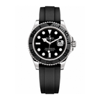 Yacht-Master 42 in 18 ct White Gold with a Black Dial Watch