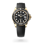 Yacht-Master 42 in 18 ct yellow gold featuring a black Cerachrom bezel and an Oysterflex bracelet Watch