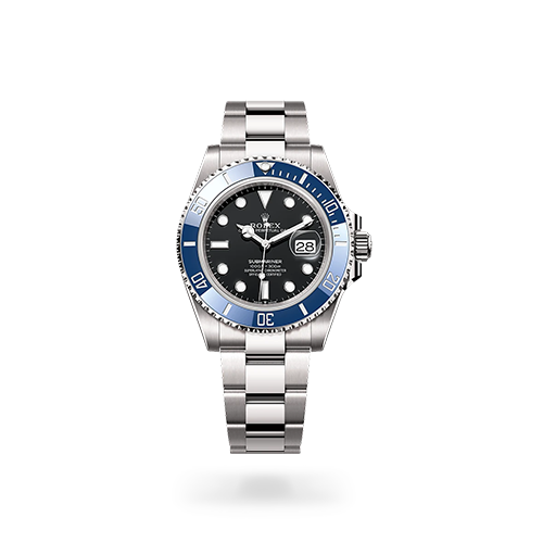 Submariner Date  Oyster, 41 mm, White Gold